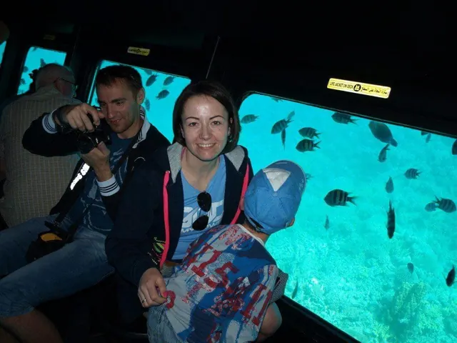 semi-sous-marin et snorkeling à Hurghada — photo 4